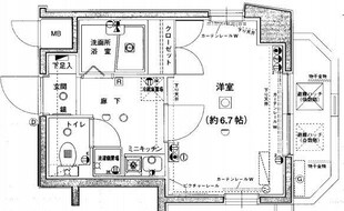 高井戸駅 徒歩9分 5階の物件間取画像